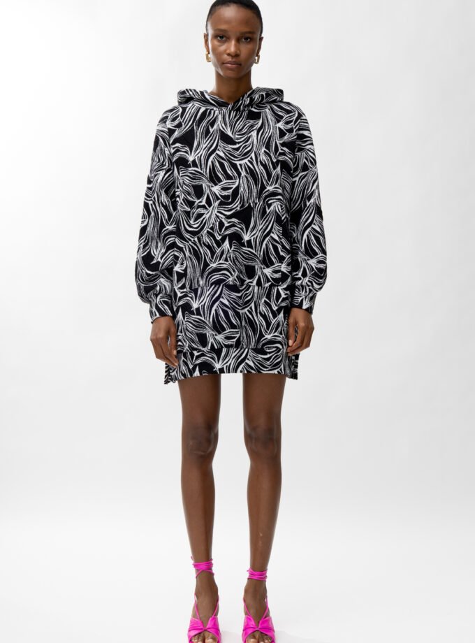 Erin Black&White Hoodie