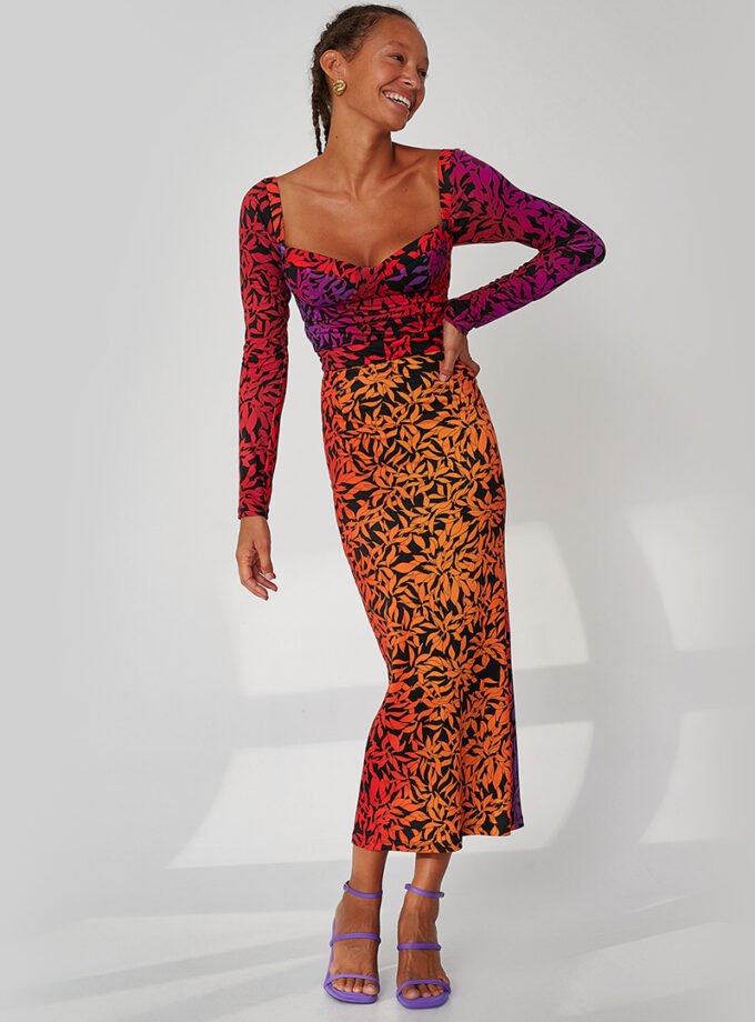 Mandarine Midi Dress