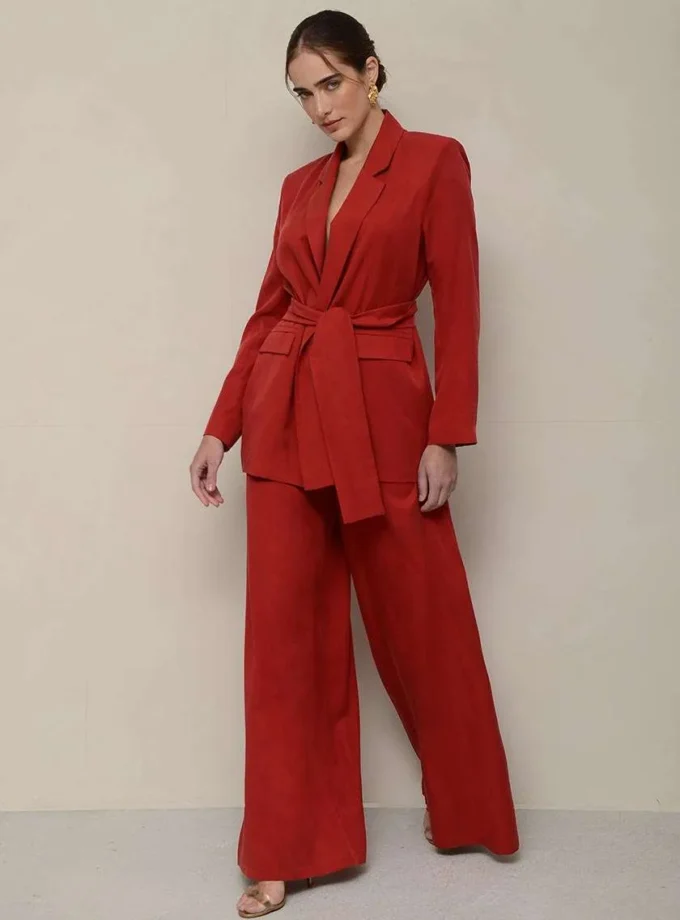 Scotch Morrocan Red Blazer