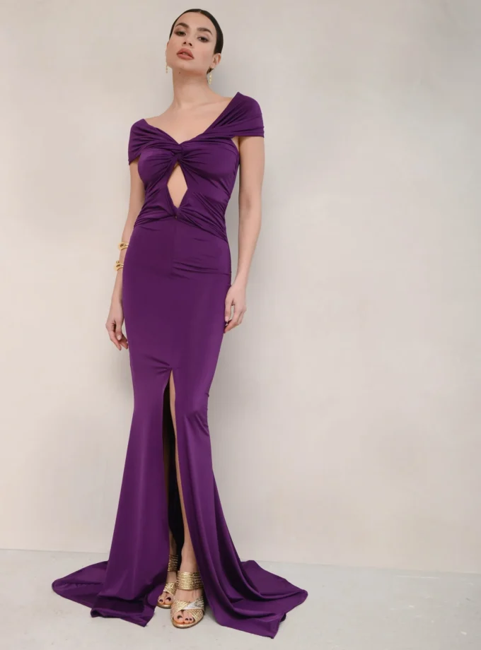 Socratus Purple Dress