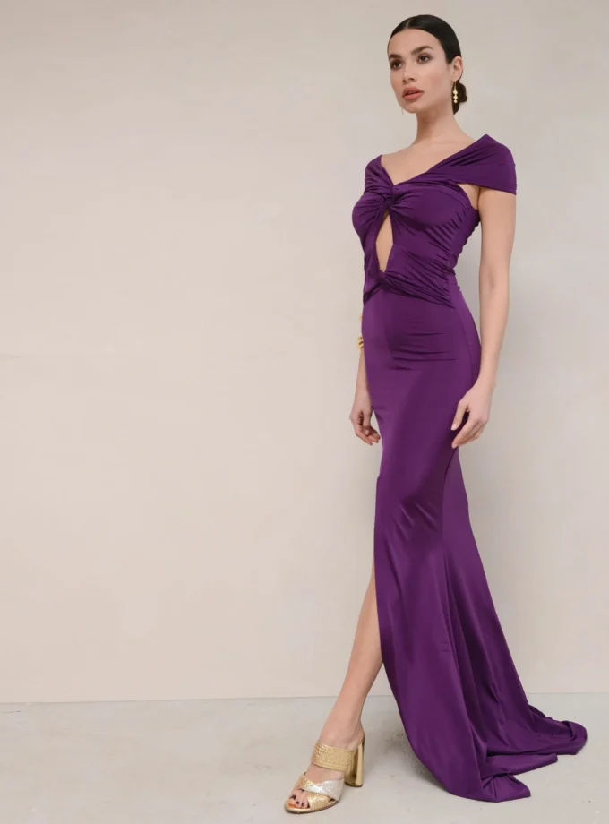 Socratus Purple Dress