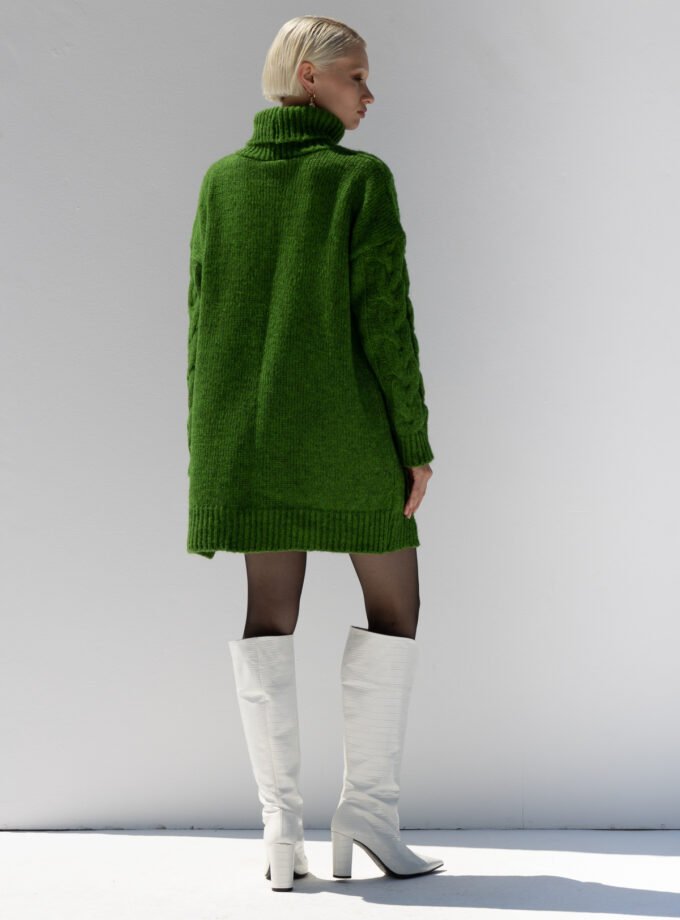 Anisha Green Knit Dress