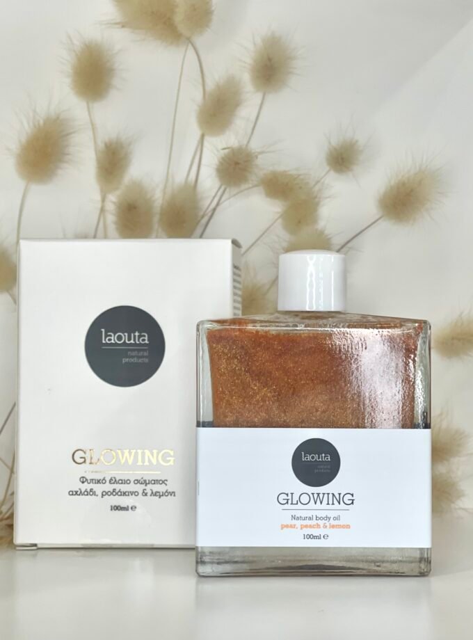 Glowing Body Oil | Ροδάκινο, Αχλάδι & Λεμόνι