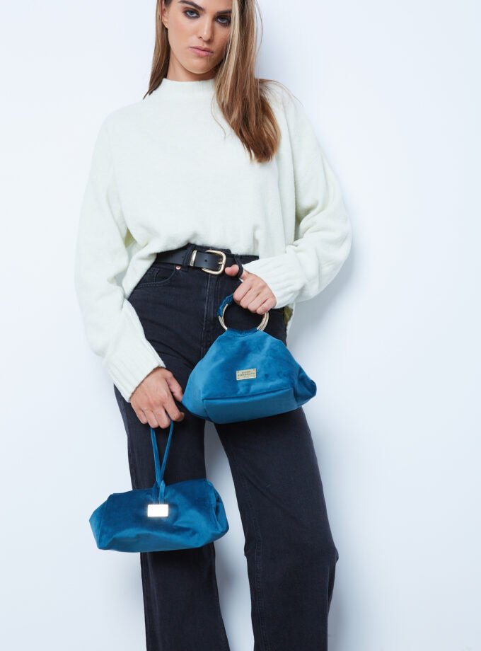 Bracelet Velour Light Blue