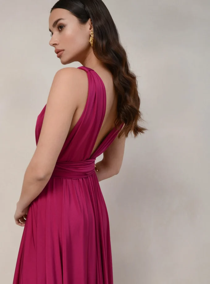 Crystal Magenta Dress