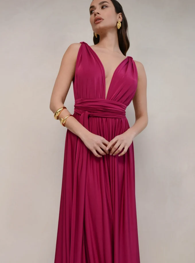Crystal Magenta Dress