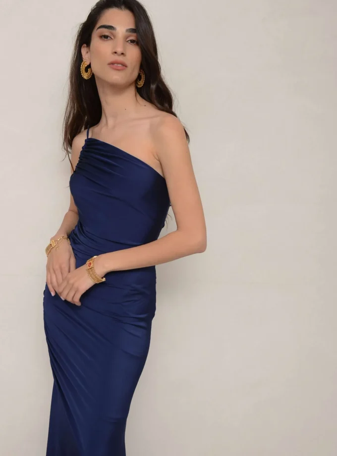 Lucille Dark Blue Dress