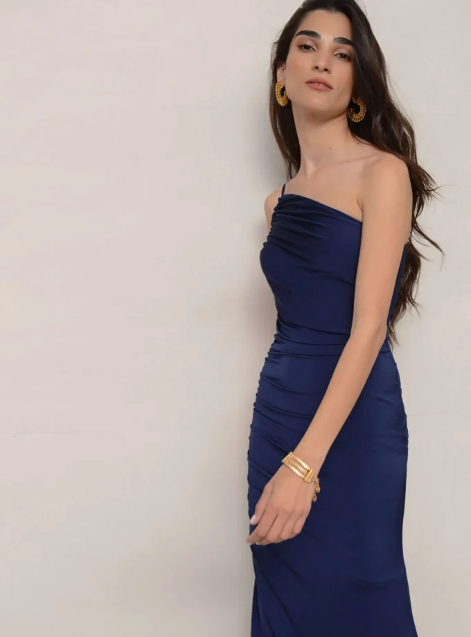 Lucille Dark Blue Dress