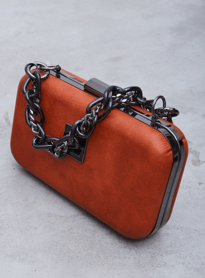 Retro Chain Box Orange
