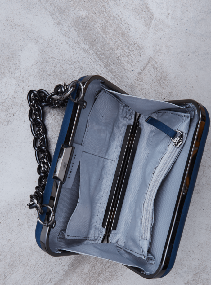 Retro Chain Box Blue