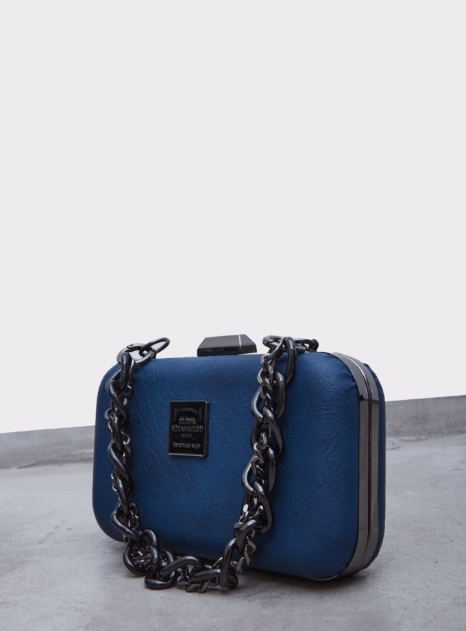 Retro Chain Box Blue