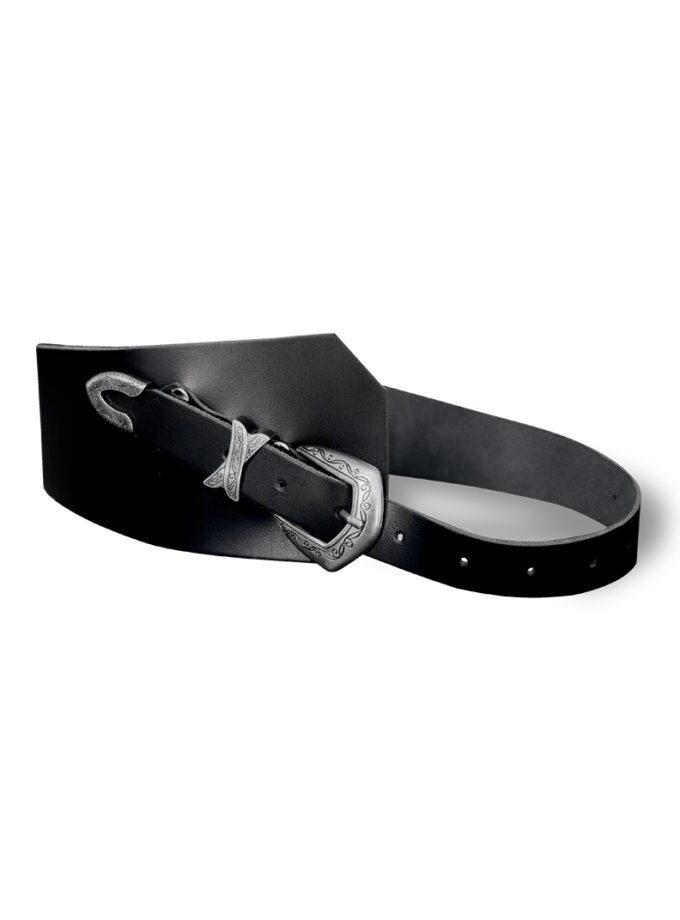 junta belt - leather peace and chaos