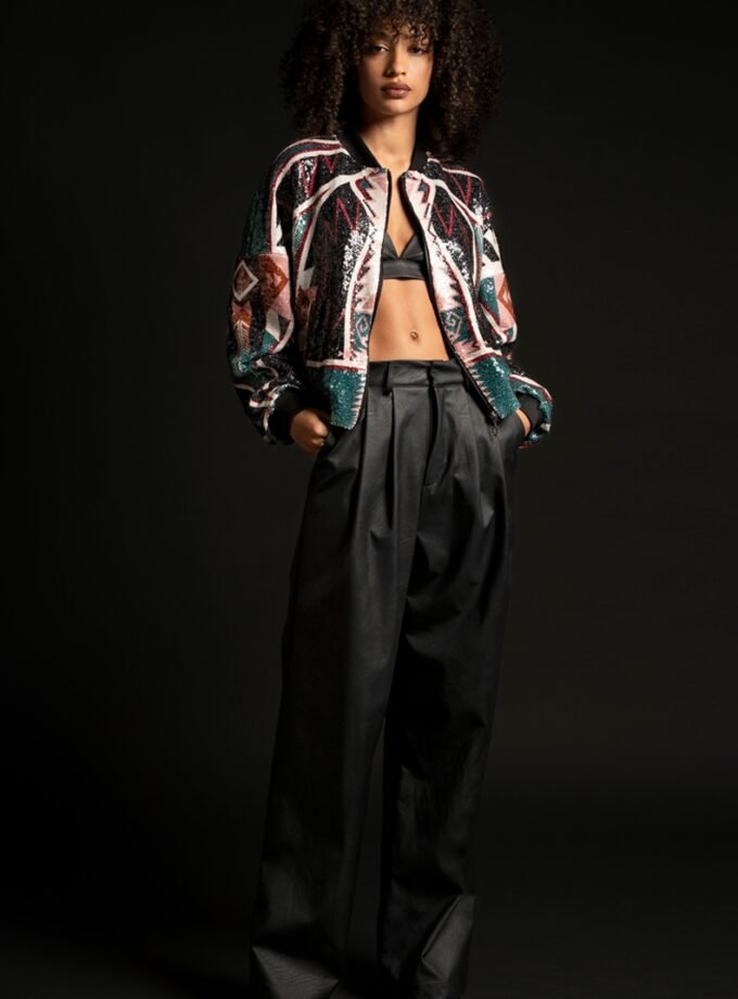 Celestial Bomber-Sequin