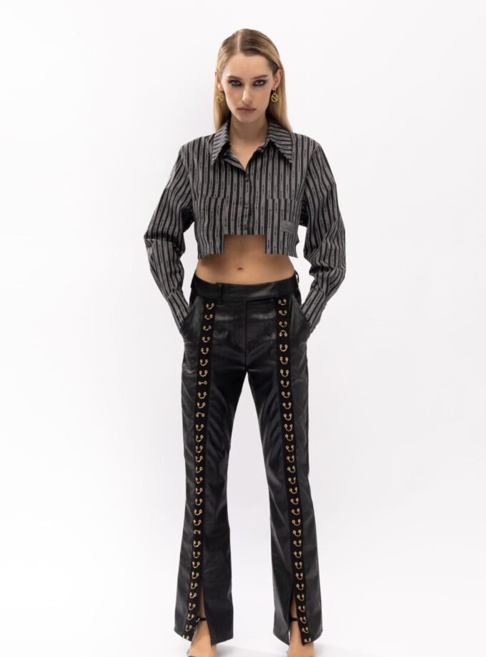 Midtown Leather Pants