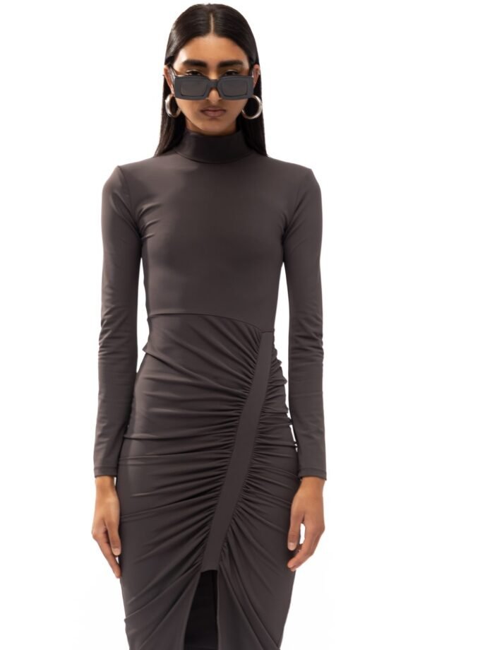 Anaconda Brown Dress