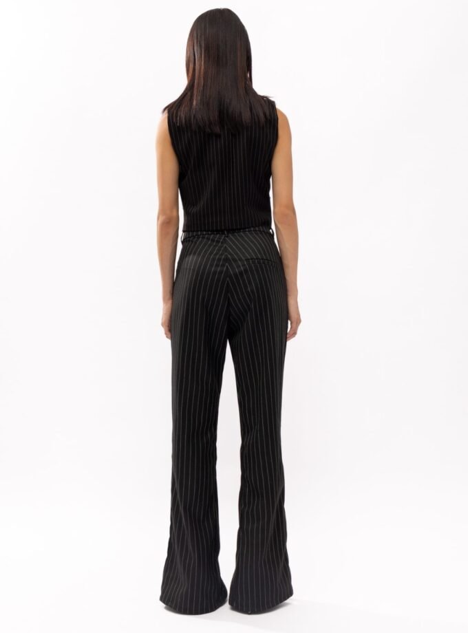 Midtown Black Stripes Pants
