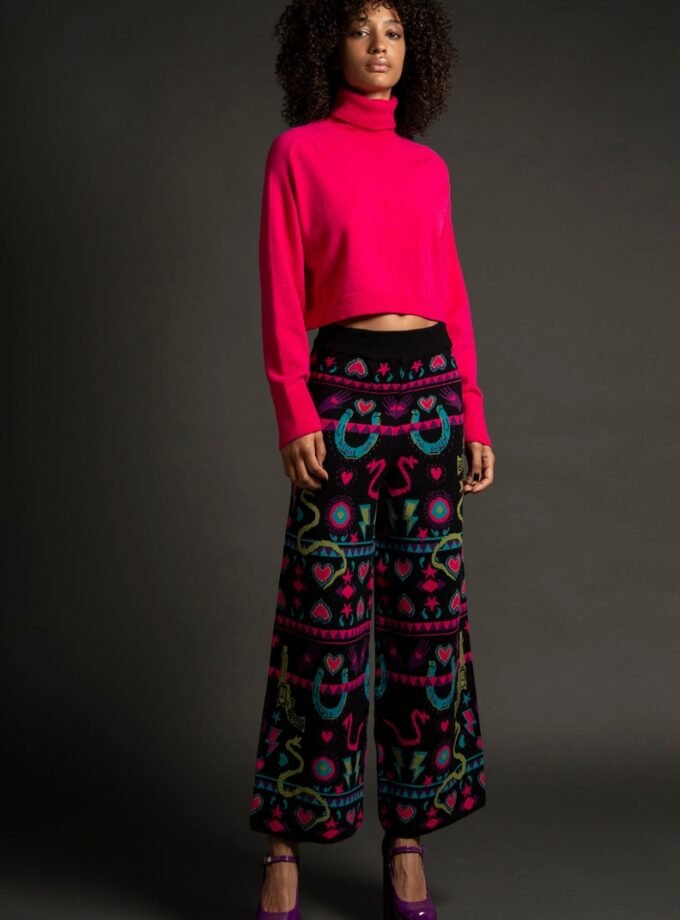 Munca Cropped Sweater-Knit