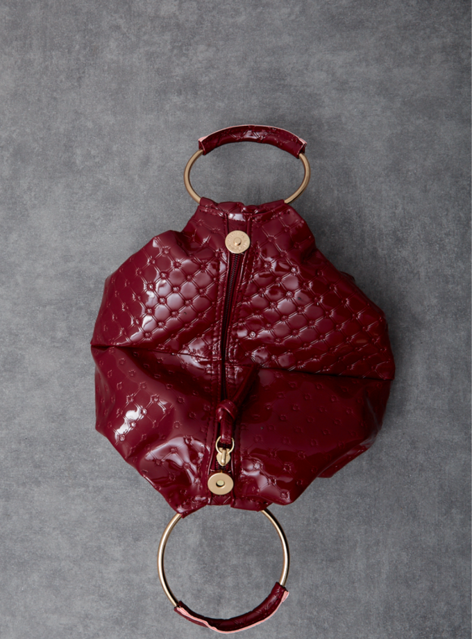 Retro Bracelet Vinyl Burgundy