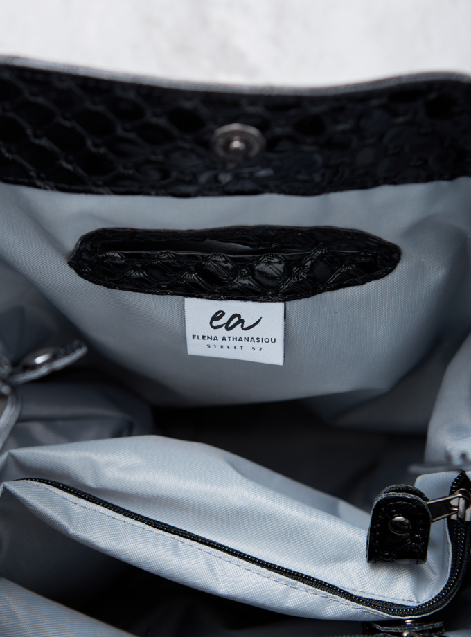 Retro Black N'Metal Backpack Black