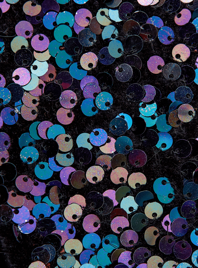 Radiant Moon Baguette Iridescent Blue