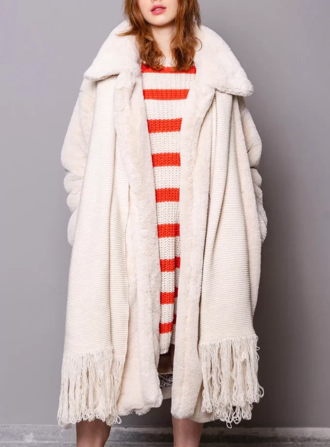 Malin Faux Fur Off White