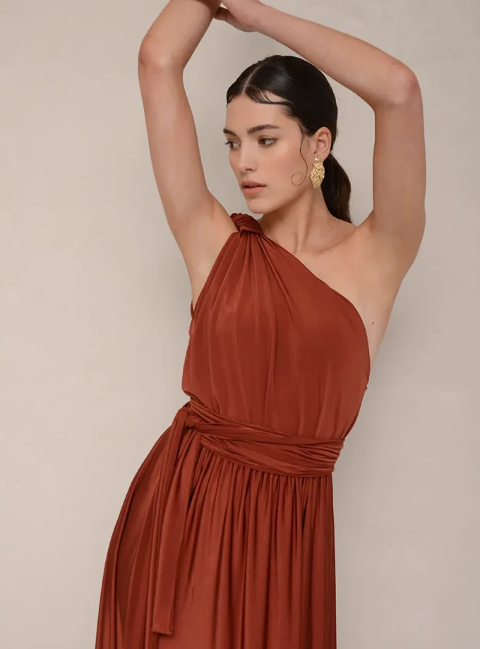 Artemis Chocolate Dress