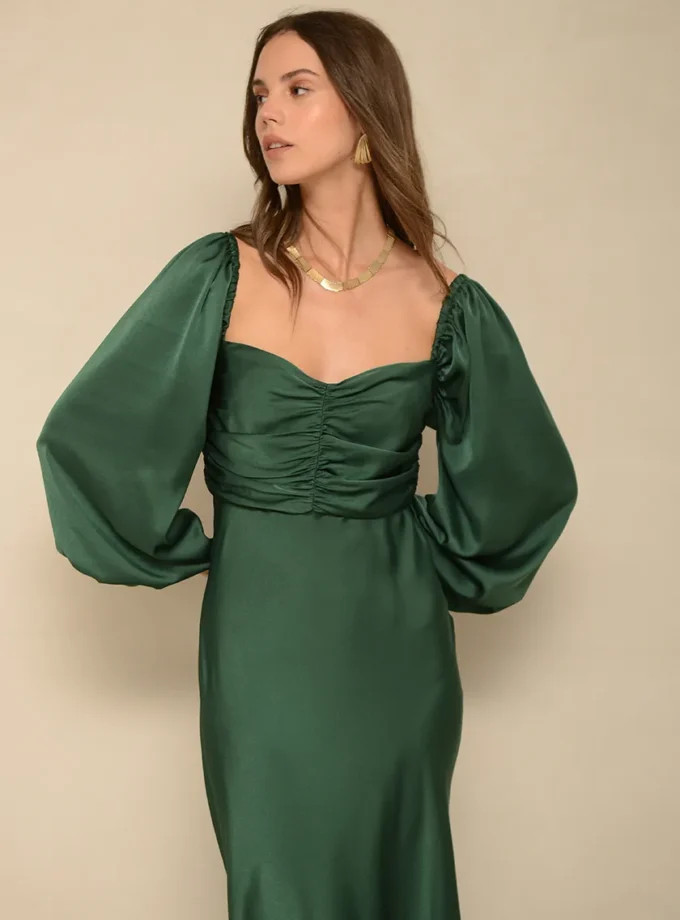 Lorena Green Dress