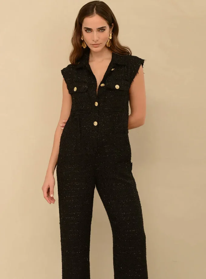Anette Black Jumpsuit