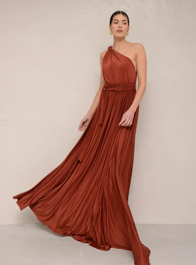 Artemis Chocolate Dress