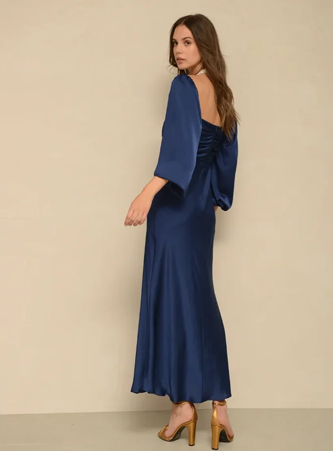 Lorena Dark Blue Dress