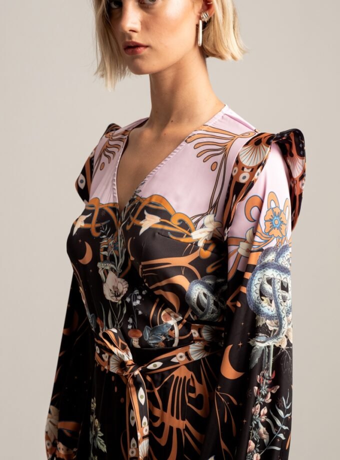 Antology Silky Slit Dress