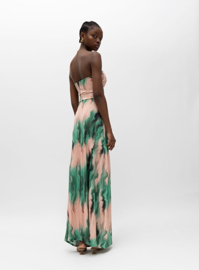 Jacinta Green Pink Dress