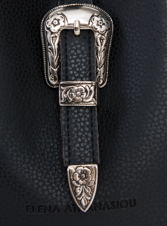 Belt Up Tiny Bag Black