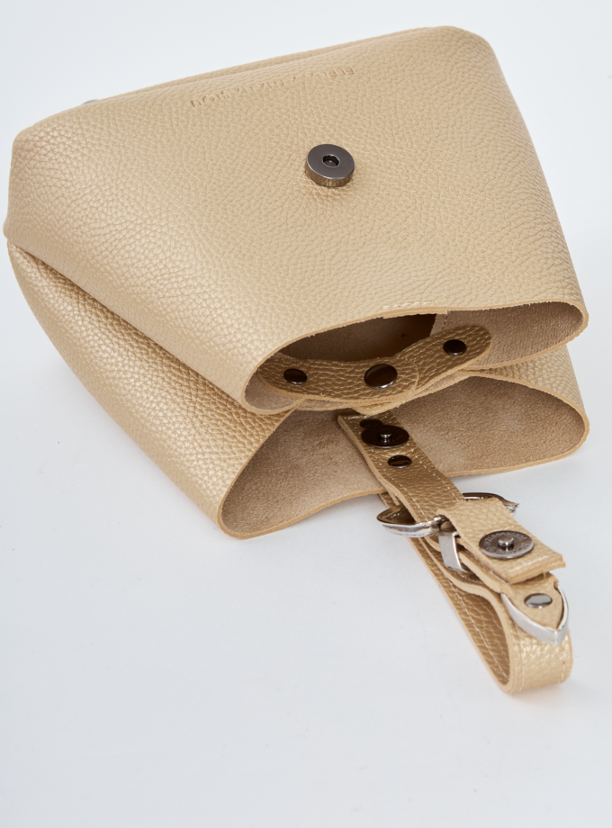 Belt Up Tiny Bag Gold