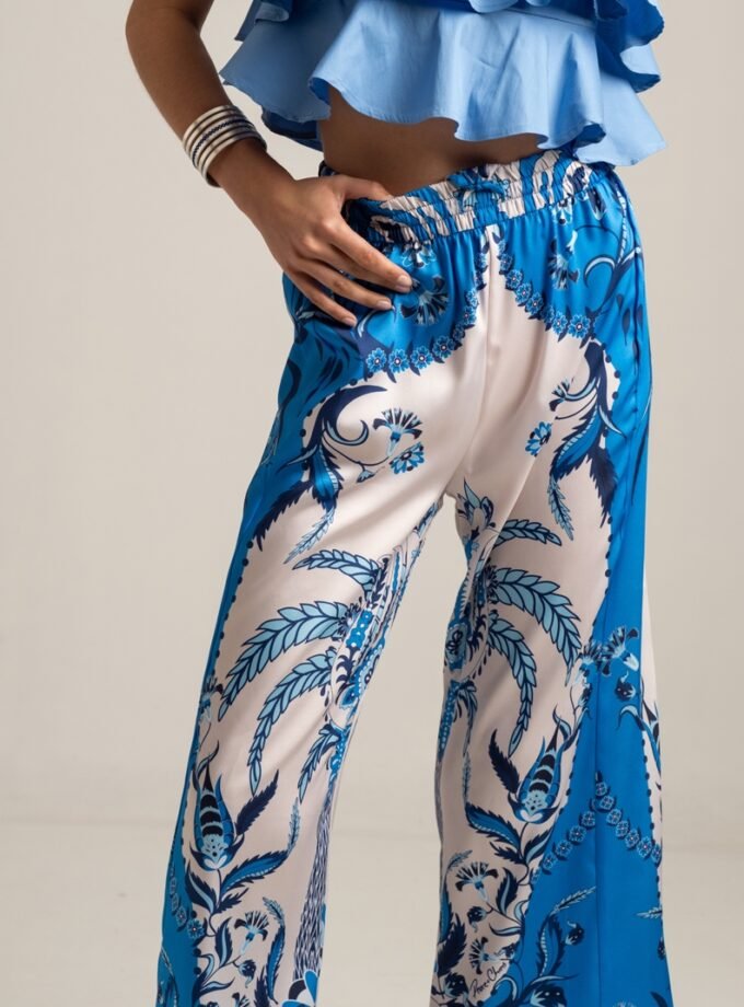 Damask Silky Pants