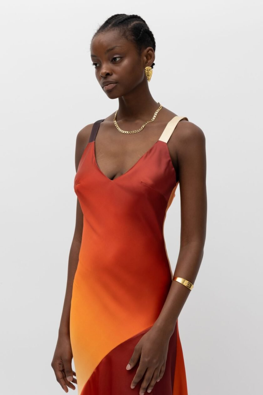 sunset dune dress mallory the label