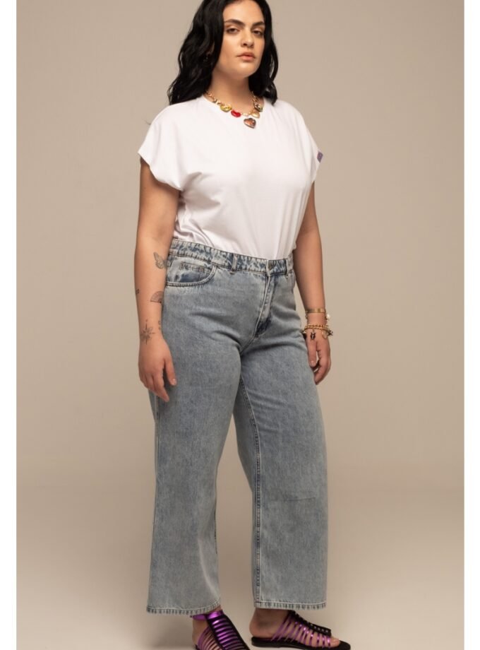 Karmic Denim Pants Blue - Cotton