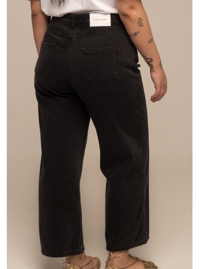 Karmic Denim Pants Black - Cotton