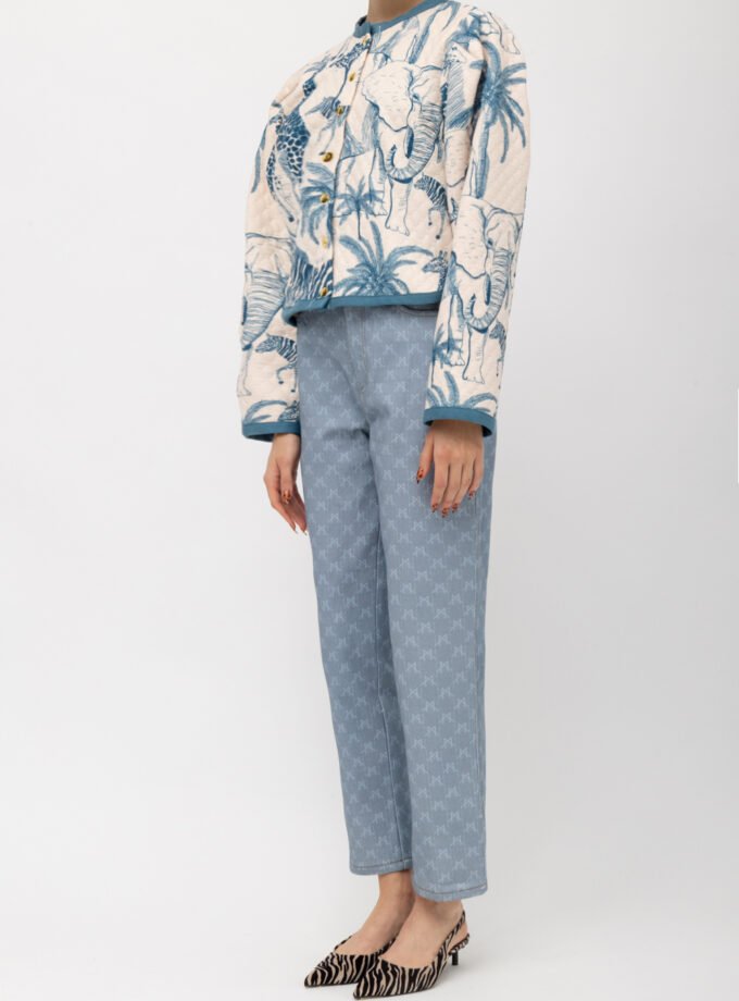 Malika Jacket Safari Print