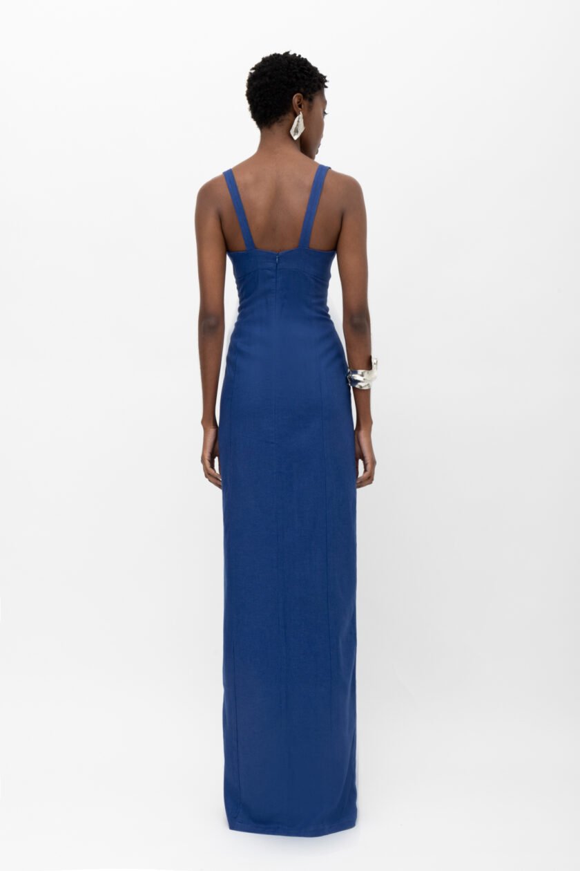 Kora Blue Dress - Image 5