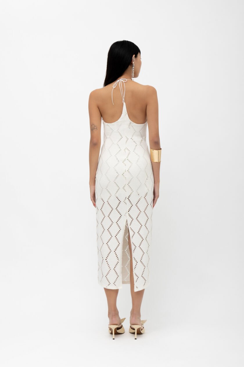Azure White Dress - Image 4