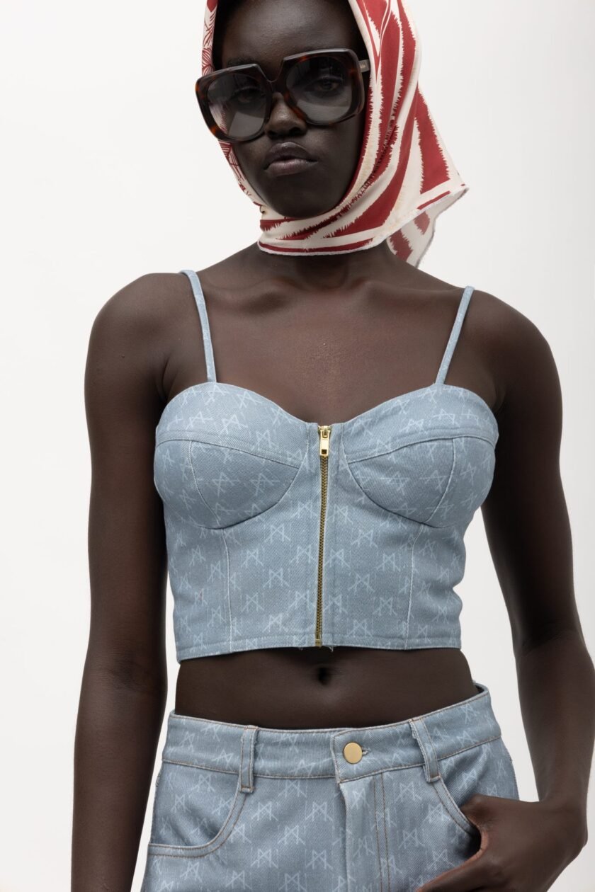Chika Bustier Monogram