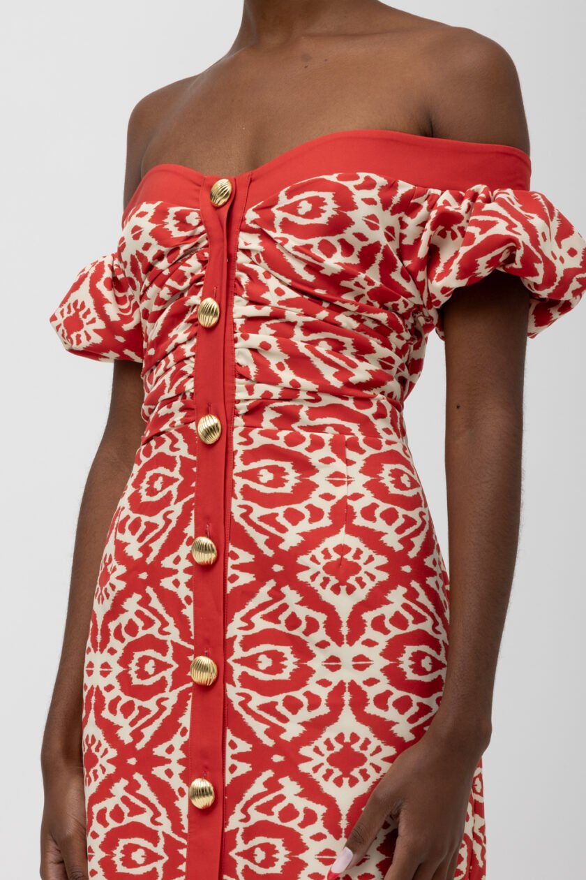 Masai Flame Dress - Image 3