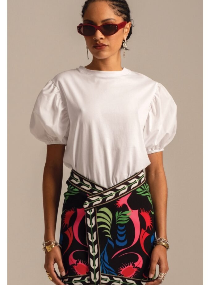 Freesia Top White- Cotton