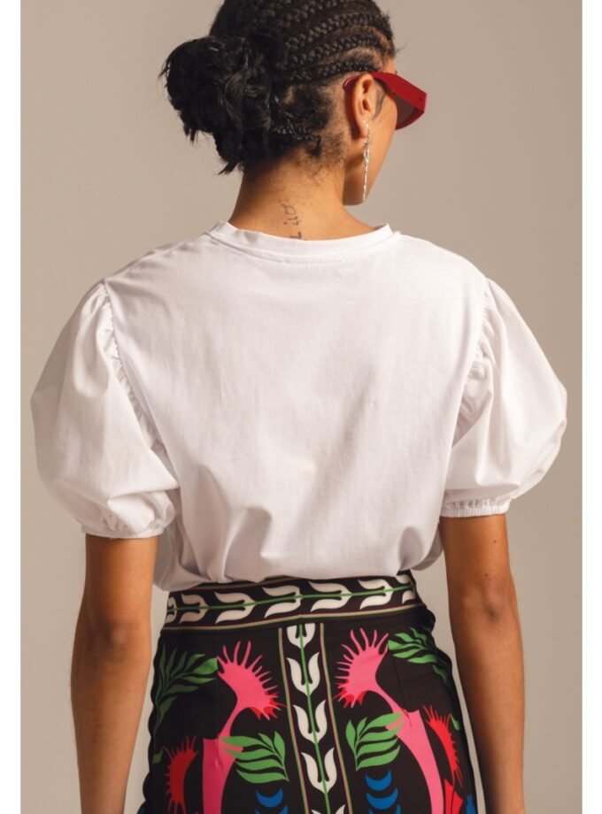 Freesia Top White- Cotton