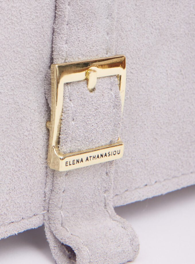 Feminine Clutch Small Ice Grey