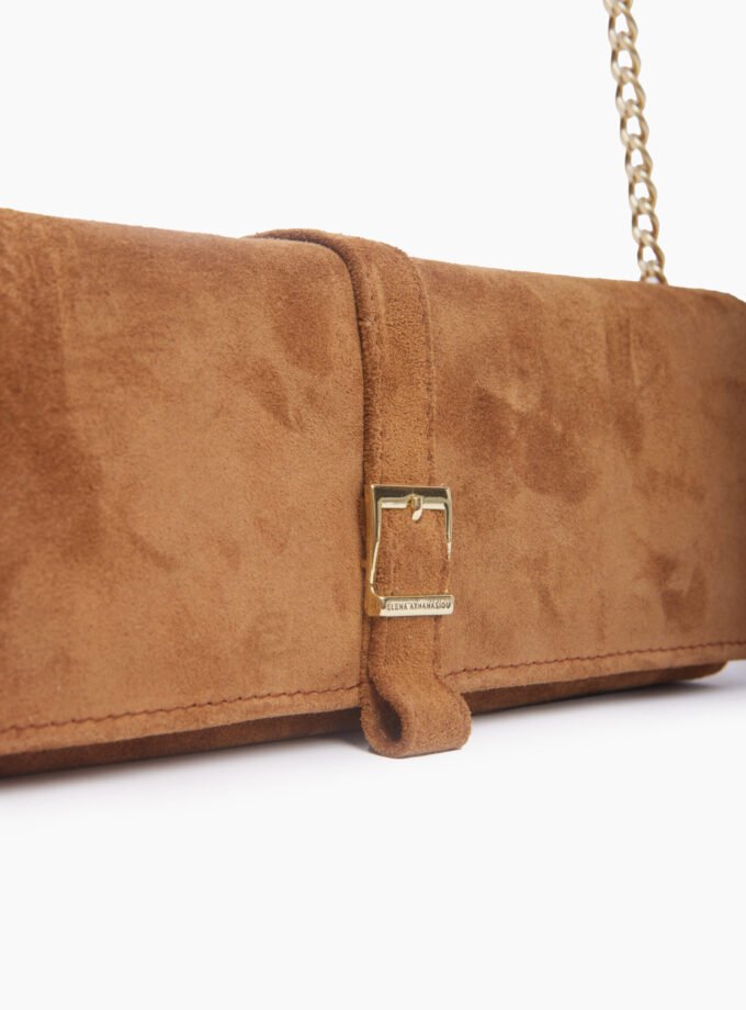Feminine Clutch Small Camel