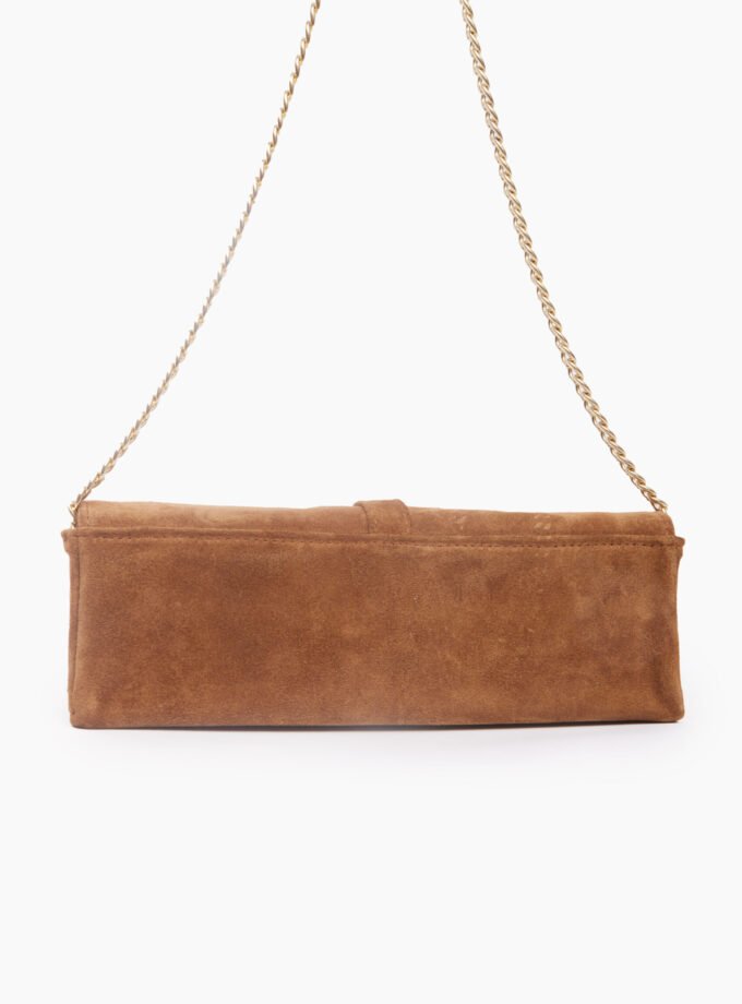Feminine Clutch Small Camel