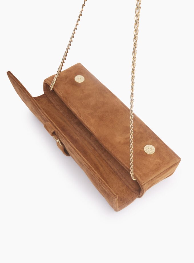 Feminine Clutch Small Camel