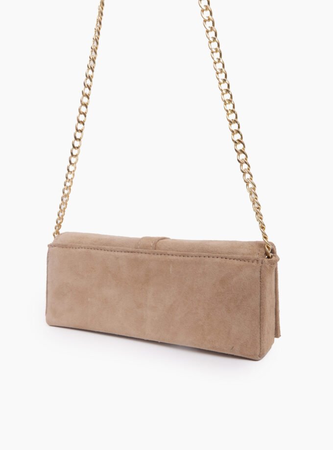 Feminine Clutch Small Sand